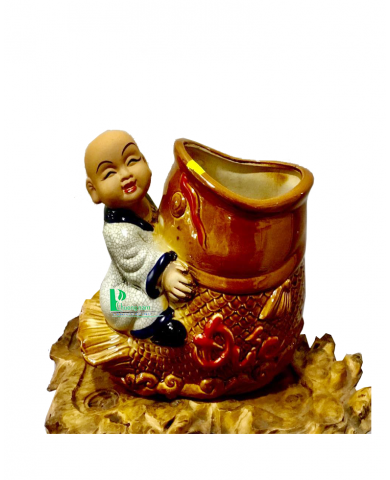 Chậu men hình tượng Chậu men hình tượng
